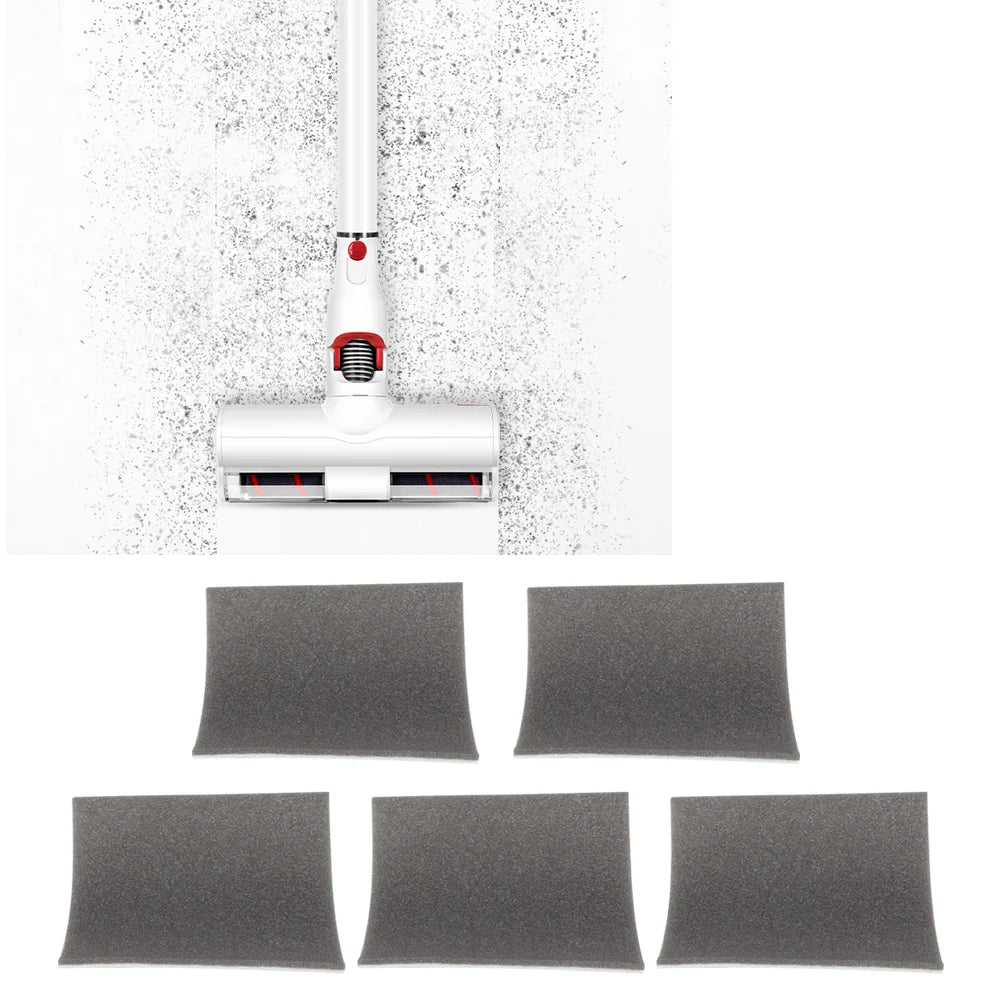 5pcs Universal Household Vacuum Cleaner Motor Sponge Filter Screen Strainer Accessory Filter Screen Vacuum Cleaner Sponge Filter HIP