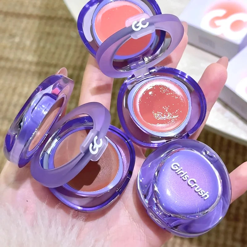 Girlscrush Dual-Color Cream Blush & Lip Tint – Dewy & Matte Cream Blush & Lip Tint HIP