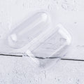 Clear TPU AirPods Case with Keychain | All Models Earphone Case Cover HIP Clear For AirPods Pro 1