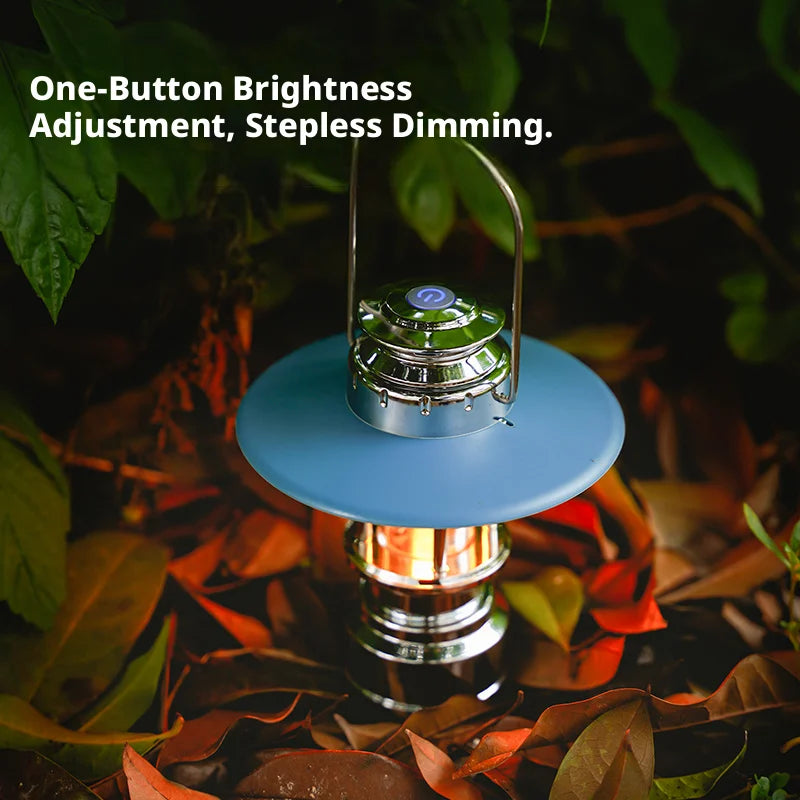 Vintage Rechargeable LED Camping Lantern – ESMARTER KXK-K7 Rechargeable LED Lantern HIP