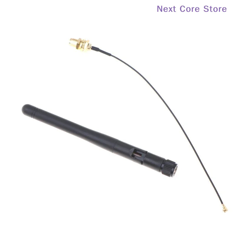 2.4GHz 3dBi WiFi Antenna 15cm RP-SMA + U.FL Pigtail Cable WiFi Antenna HIP