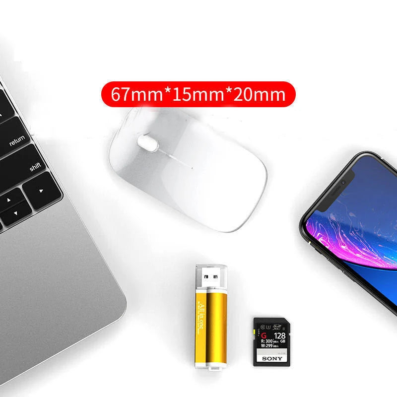 Mini USB 2.0 Multi-Card Reader – SD, Micro SD, MS, MMC USB Card Reader HIP