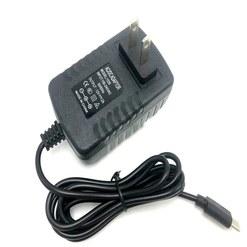 12V 2A Type-C Charger for CHUWI & Teclast Tablets/Laptops USB-C Power Adapter HIP US Charger