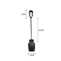 Adjustable LED Clip-On Book Lamp Table Battery Powered Flexible Study Learning Desk Lamp Portable Bedroom Reading Night Light HIP Style 2