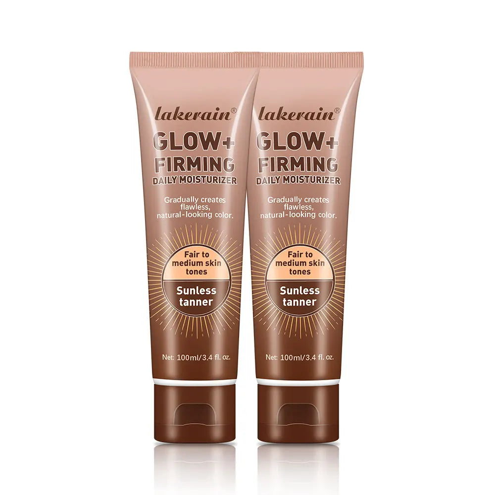 Tanning Lotion Self Tanner Sunless Browning Lotion, Best Gradual Tanner for Men and Women, Streak-Free Fake Tan HIP 2pcs