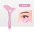 Silicone Eyeliner Wing Stencil & Multi-Use Makeup Aid Tool Eyeliner Stencil Tool HIP C721-Pink-1pcs