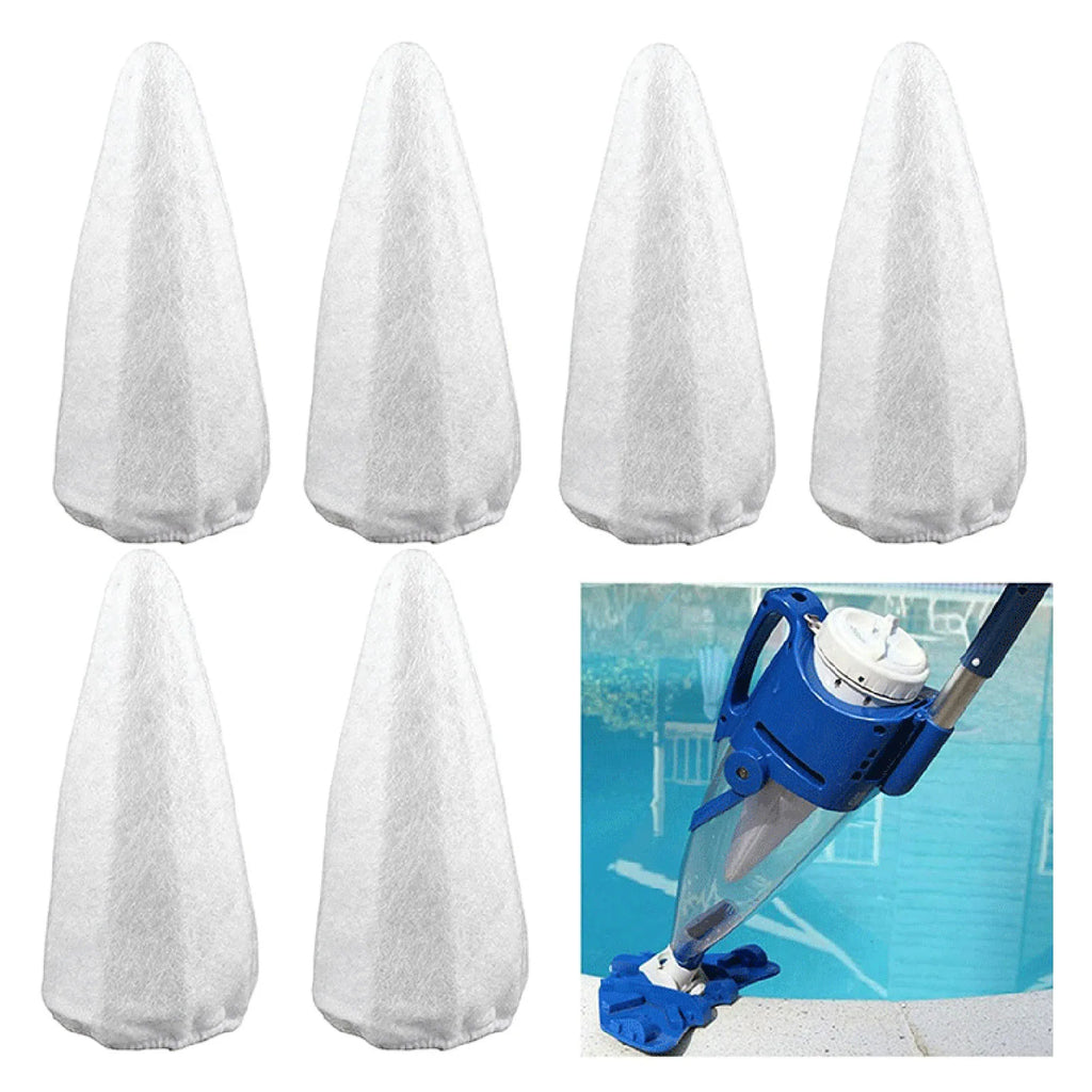 5pcs Vacuum Filter Bag Replacement Reusable Polyester Swimming Pool Cleaner Filter Swimming Pool Cleaner Filter Filter Bag HIP