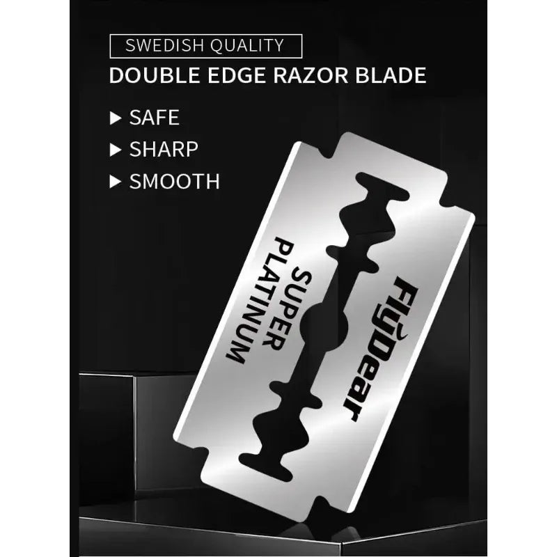 Double Edge Safety Razor Set – Classic Men's Shaving Kit Safety Razor Set HIP