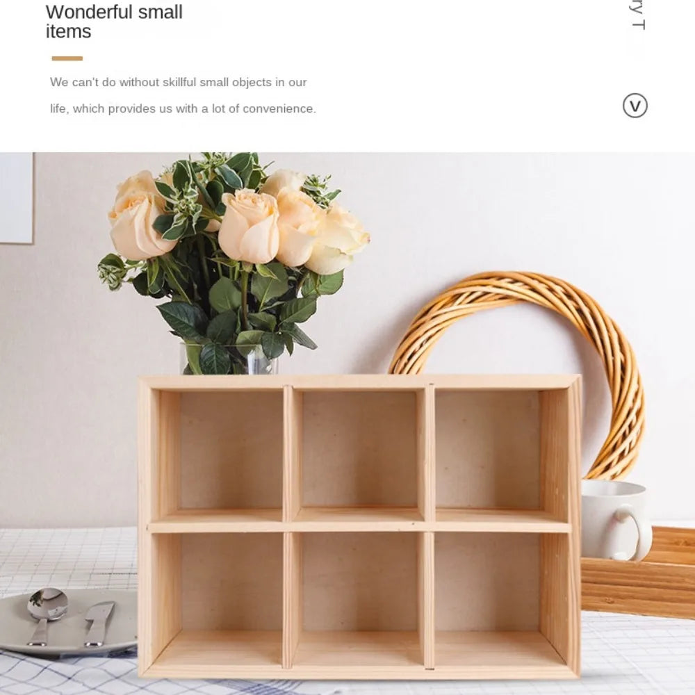 Wooden Drawer Desk Organizer – Pen, Marker & Art Storage Desk Organizer HIP
