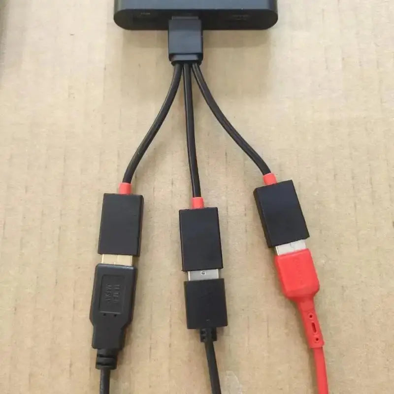 1-to-2 USB Splitter Hub – Compact Charging Adapter USB Splitter Hub HIP