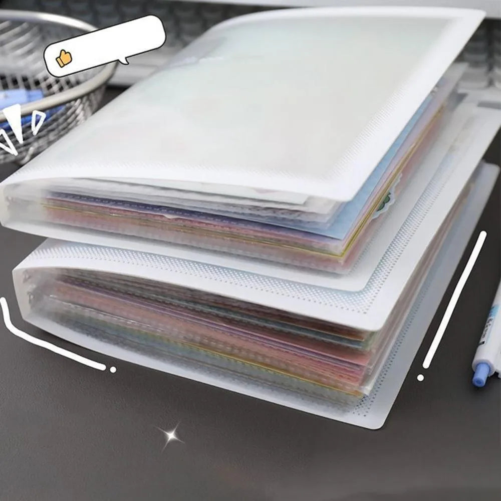 Landscape Sticker Storage Book 20/40 Pages – Photo Card Holder Sticker Storage Album HIP