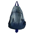 Star Pattern Denim Backpack – Y2K Punk School Bag Unisex Denim Backpack HIP blue-style 2