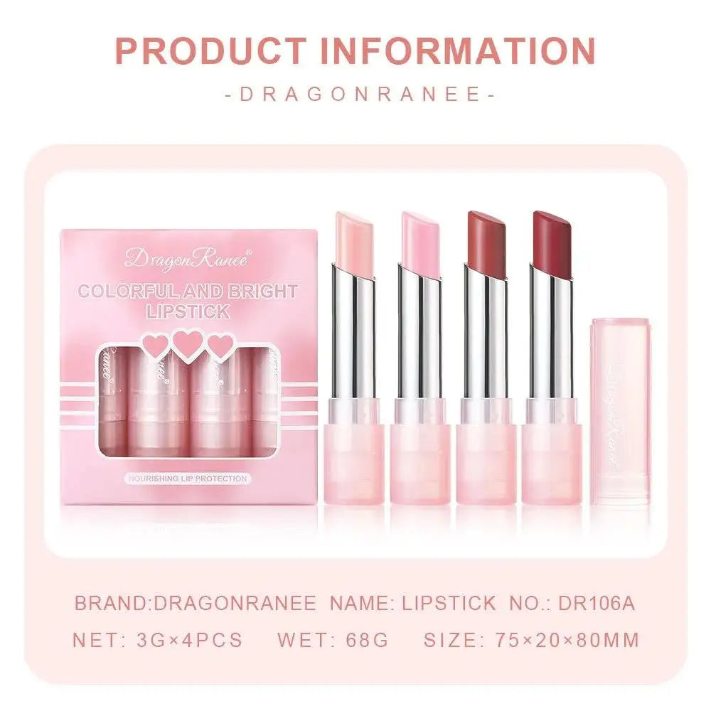 Dragon Ranee Tinted Jelly Lip Balm Set – Color-Changing & Plumping Tinted Jelly Lip Balm HIP