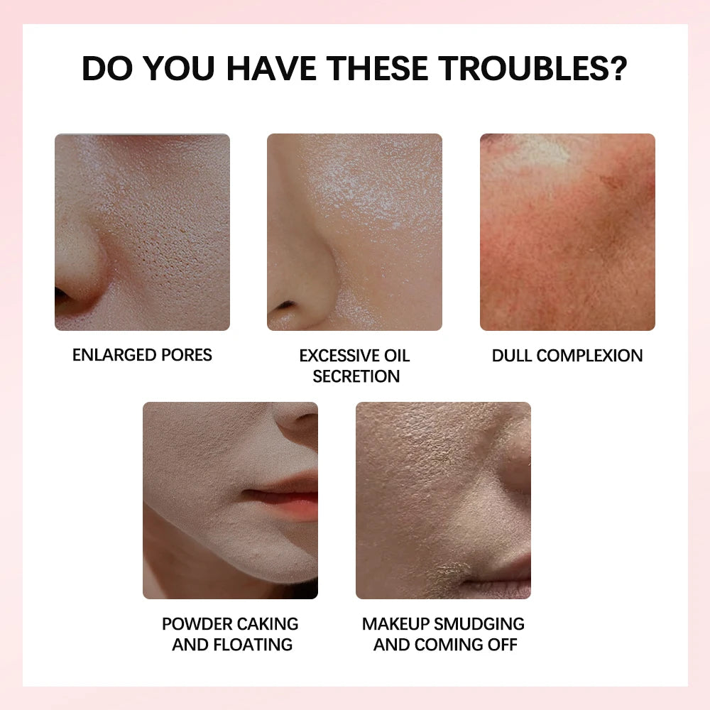 Face Primer Stick Invisible Pore Base Stick Makeup Concealer Isolation Makeup Front Pore Base Modifying Skin Color Primer Makeup HIP