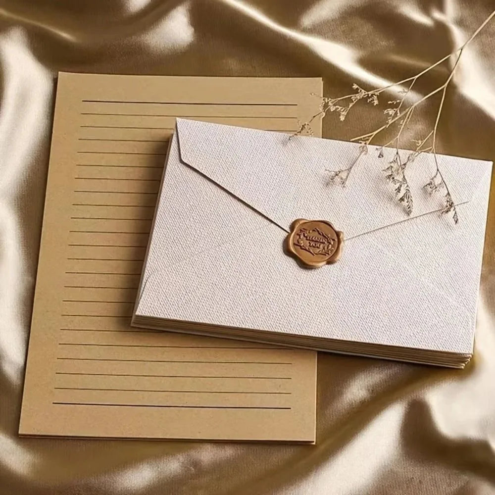 Chinese Style Burlap Vintage Envelopes – Stationery & Invitations Decorative Envelopes HIP