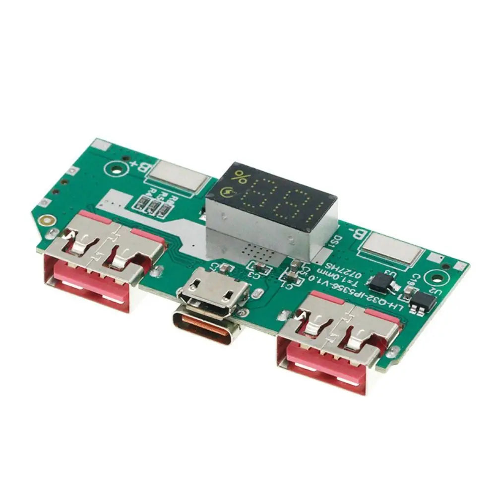 IP5356 5V 3A QC PD3.0 Fast Charge Module – Digital Display Fast Charge Module HIP IP5356 5V 3A