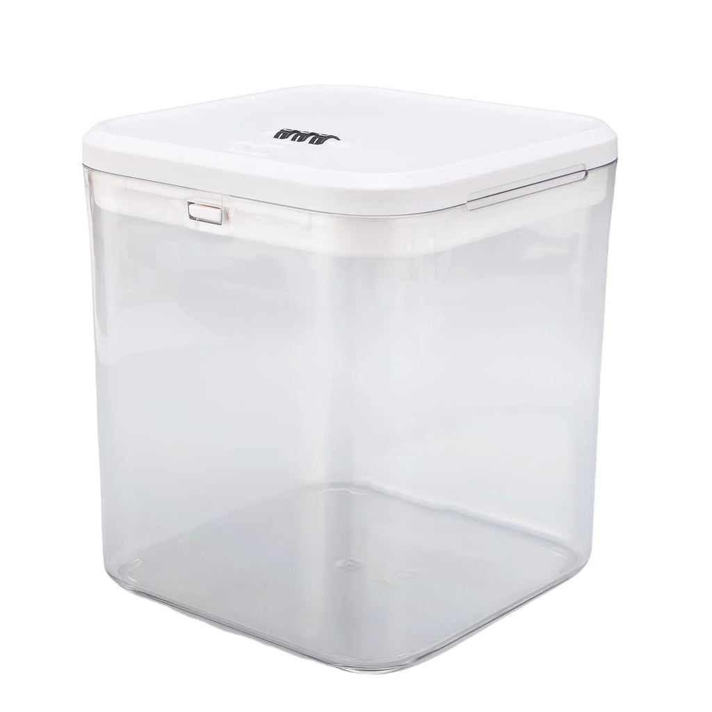 Medication Lock Box with Code Lockable Storage Box for Fridge Snacks Food Phone Lock Box for Home Dorms Office Clear HIP