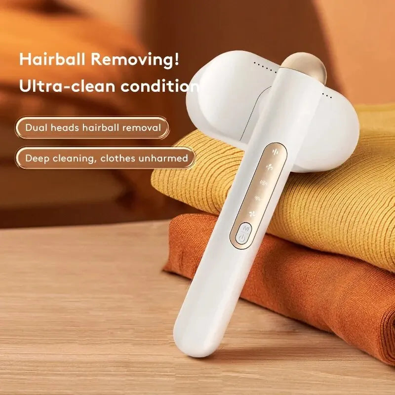 Double Head Electric Fabric Shaver & Lint Remover USB Electric Fabric Shaver HIP