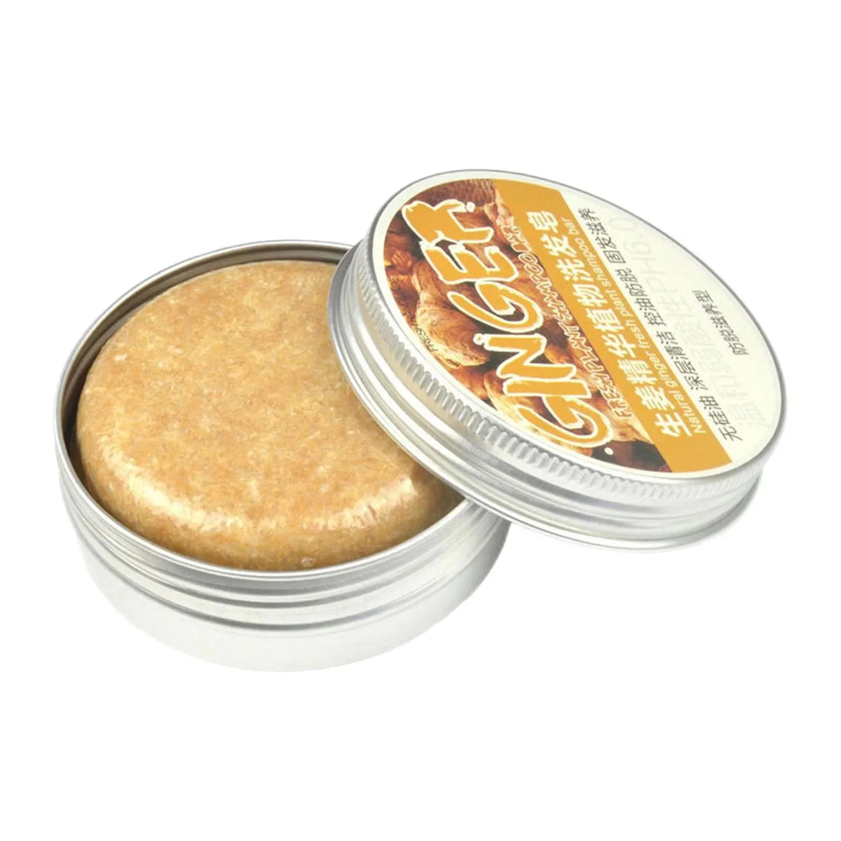 Ginger & Polygonum Shampoo Bar – Natural Cold Processed, 60g Solid Shampoo Bar HIP B