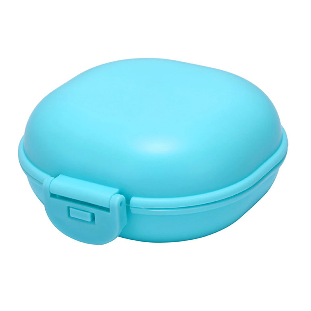Soap Container Soap Container Waterproof Portable Soap Rest PP Buckle Lid Soap Case for Travel Home Hotel Dormitory Soap Holder HIP Blue