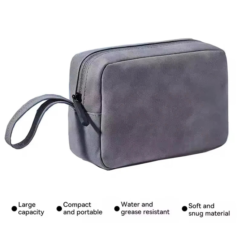 Waterproof PU Leather Travel Tech Organizer Pouch Bag Travel Organizer Pouch HIP