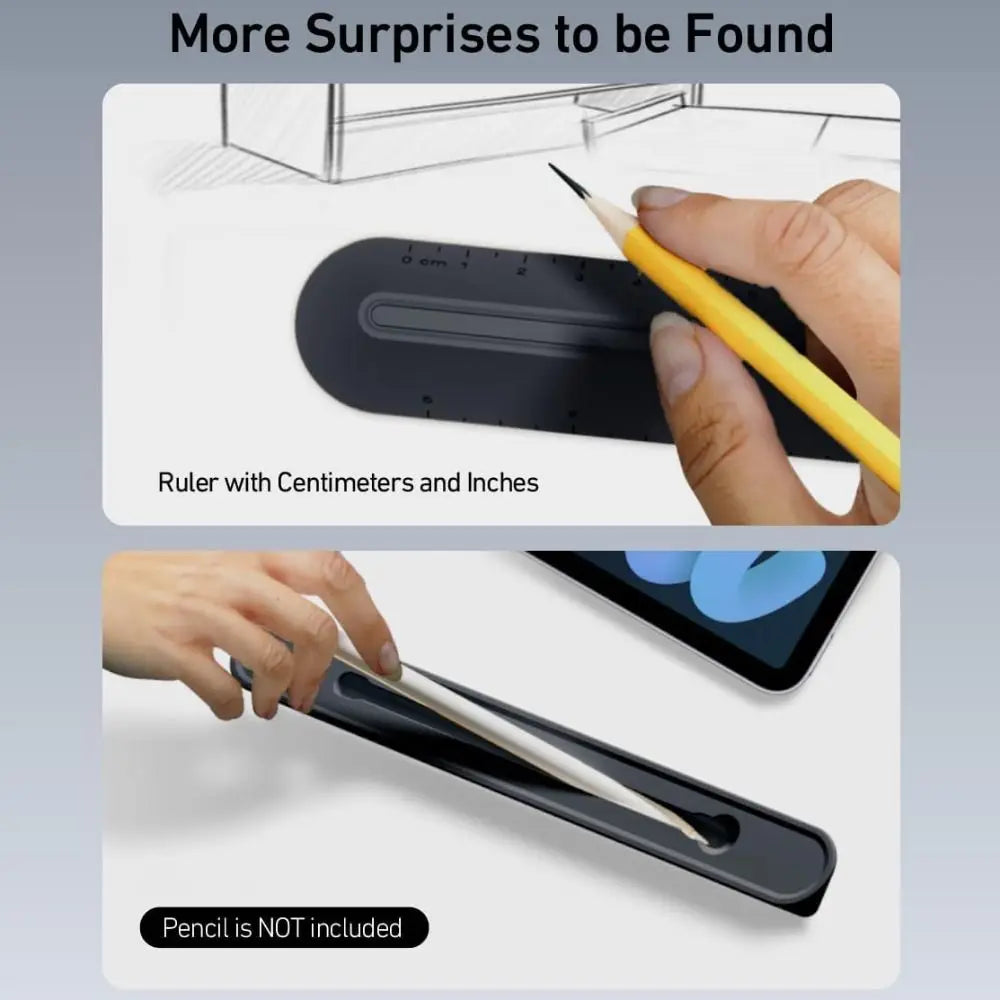 3-in-1 Silicone Laptop Stand & Keyboard Riser with Pen Slot Laptop Stand HIP