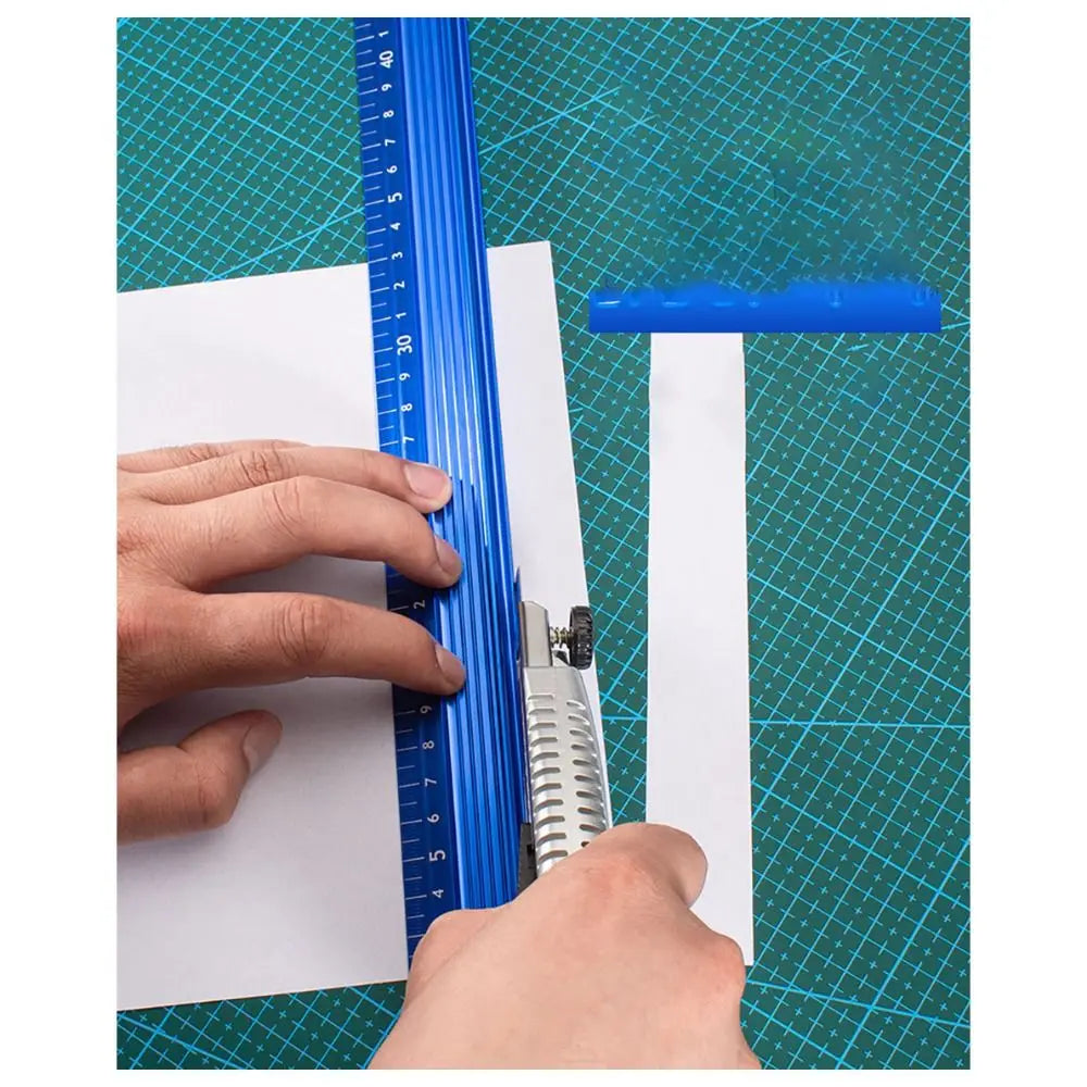 Aluminum Alloy Anti-Slip Straight Scale Ruler – 3 Sizes Measuring Ruler HIP