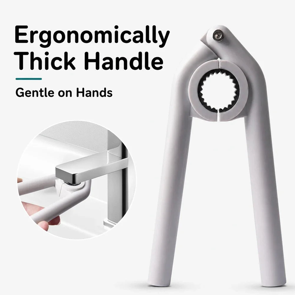 3 IN 1 Tool Faucet Bubble Wrench Universal Kitchen Sink Bathroom Faucet Aerator Wrench Multi Size Removal Installation Wrench HIP