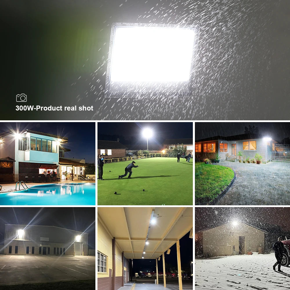 50W COB LED Flood Light IP65 Waterproof Outdoor Garden Lamp LED Flood Light HIP