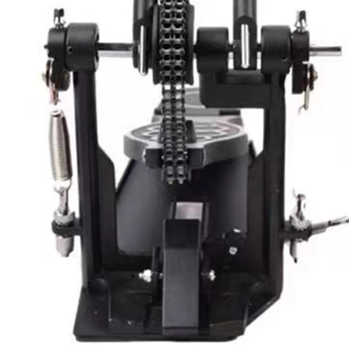 Bass Drum Pedal Double Drum Pedal Firm Grip Stable Powerful Zinc Aluminum Professional Drum Foot Double Drum Step HIP