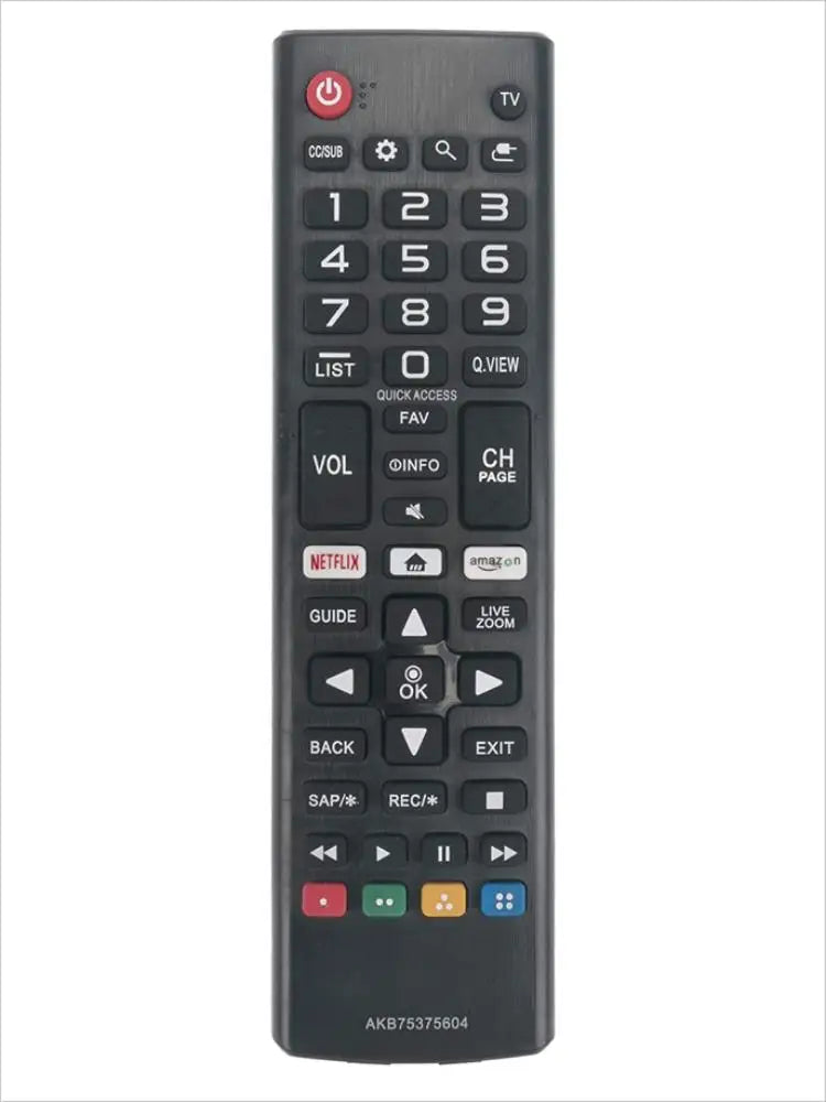 AKB75375604 Universal Remote Control for LG UJ Series TVs TV Remote Control HIP Black