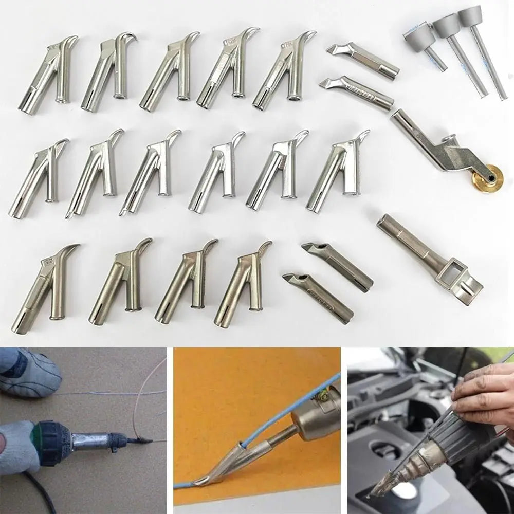 Hot Air Welding Nozzles – Triangle, Round & Y-Type 4–8mm Welding Nozzle HIP