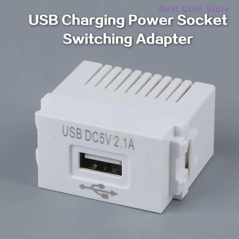 USB Wall Socket Charging Module 220V to 5V 2.1A Adapter USB Wall Charger Module HIP