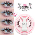 YSDO Magnetic Eyelashes Glue-free False Eyelashes Natural Eyelash Manga Lashes Soft Magnetic False Eyelashes Daily Makeup Tool HIP LZ14
