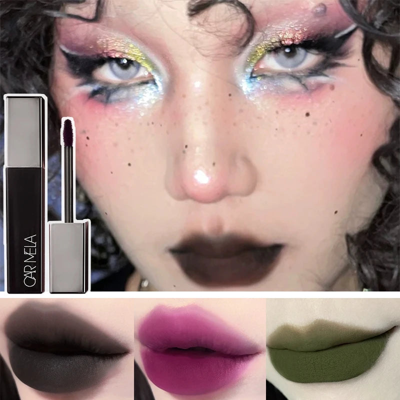 CARMELA Matte Lip Mud – Velvet Airy Lip Gloss 6.5g Matte Lip Gloss HIP