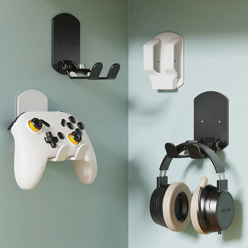 Foldable Wall Mount Headset & Controller Holder – Universal Controller Wall Mount HIP