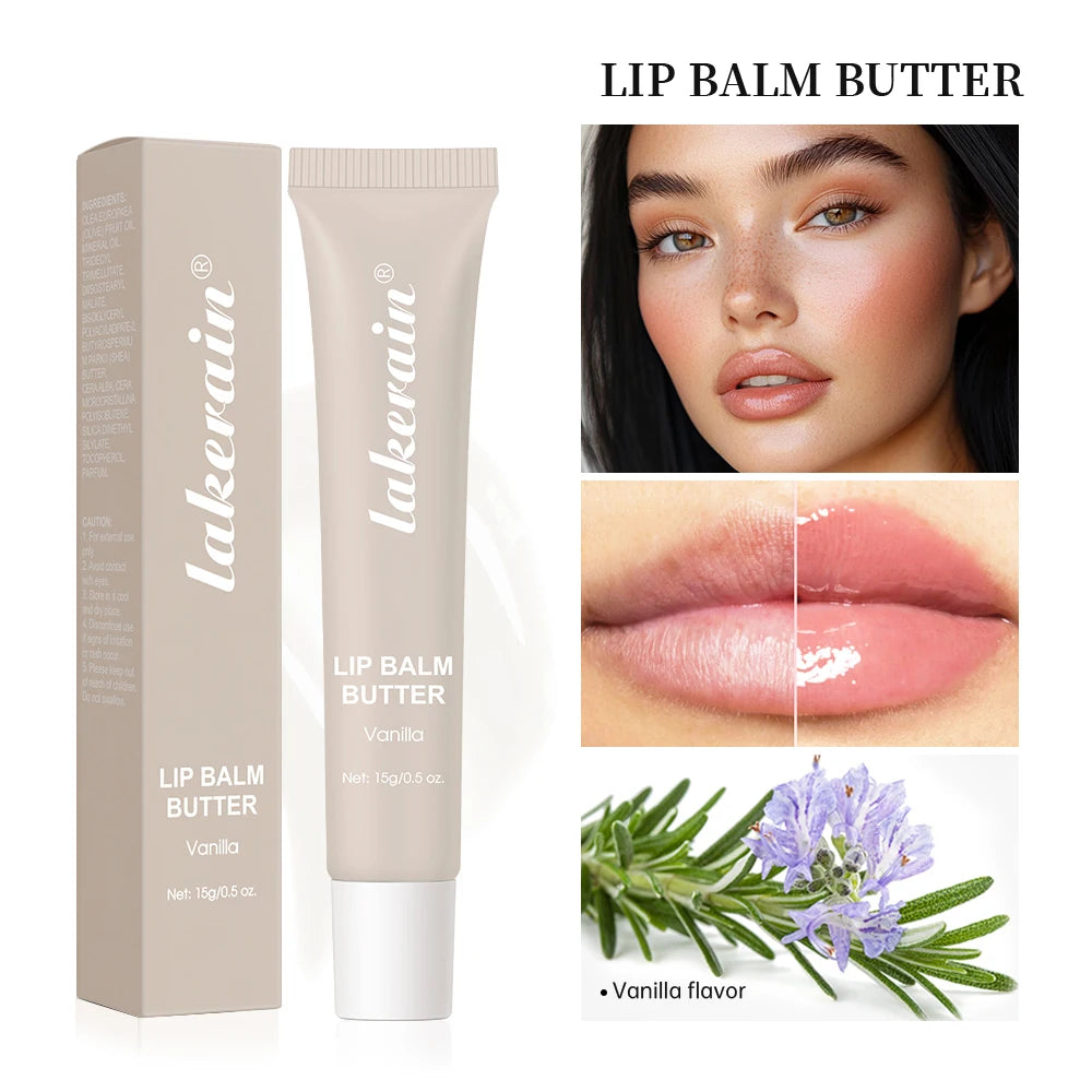 Lip Balm Moisturizing Mirror Lip Gloss Lip Vanilla Pink Sugar Coffee Cake Smell Lipstick Transparent Oil Makeup Lips Care HIP