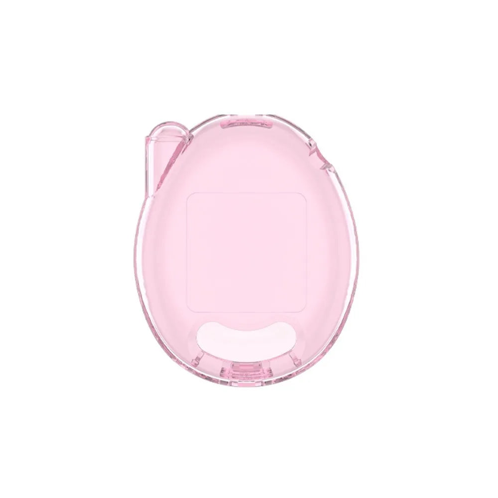 Crystal Clear Hard Shell Case for Tamagotchi Connection Tamagotchi Protective Case HIP Transparent Pink