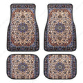 Blue Persian Pattern Car Floor Mats – 4-Piece Universal Set Car Floor Mats HIP 1 one size