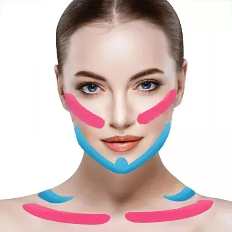 Kinesiology V-Line Face Lifting Tape 2.5cm x 5M | Skin Care Face Lifting Tape HIP