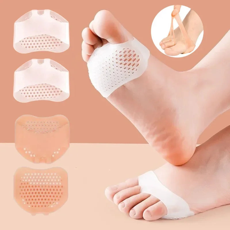 Silicone Metatarsal Pads & Toe Separators | Forefoot Cushions Foot Gel Cushions HIP