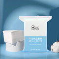 200-Pack Stretchable Facial Cotton Pads – Makeup Remover & Toner Facial Cotton Pads HIP 200Pcs White