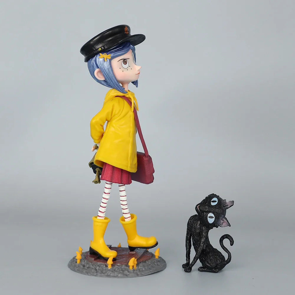Coraline PVC Statue Figure 19cm – Movie Collectible Model PVC Collectible Figure HIP