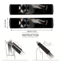 2-Pack Siamese Cat Car Seat Belt Covers – Cat Lover Gift Car Seat Belt Cover HIP black