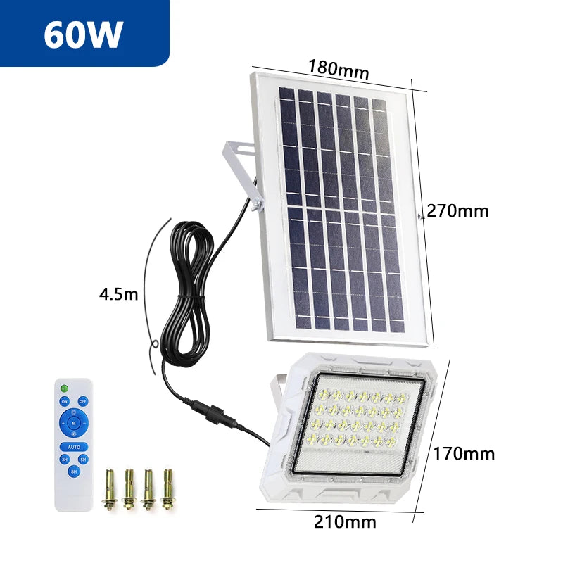 YNL 60W LED Flood Light IP65 Waterproof Outdoor Spotlight Outdoor LED Floodlight HIP 60W Cool White(5500-7000K)