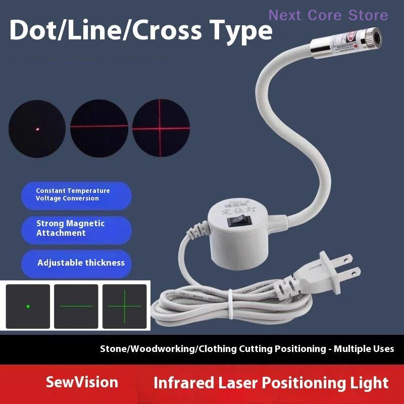 FSM Laser Positioning Work Light – Infrared Point Accessory Laser Positioning Light HIP