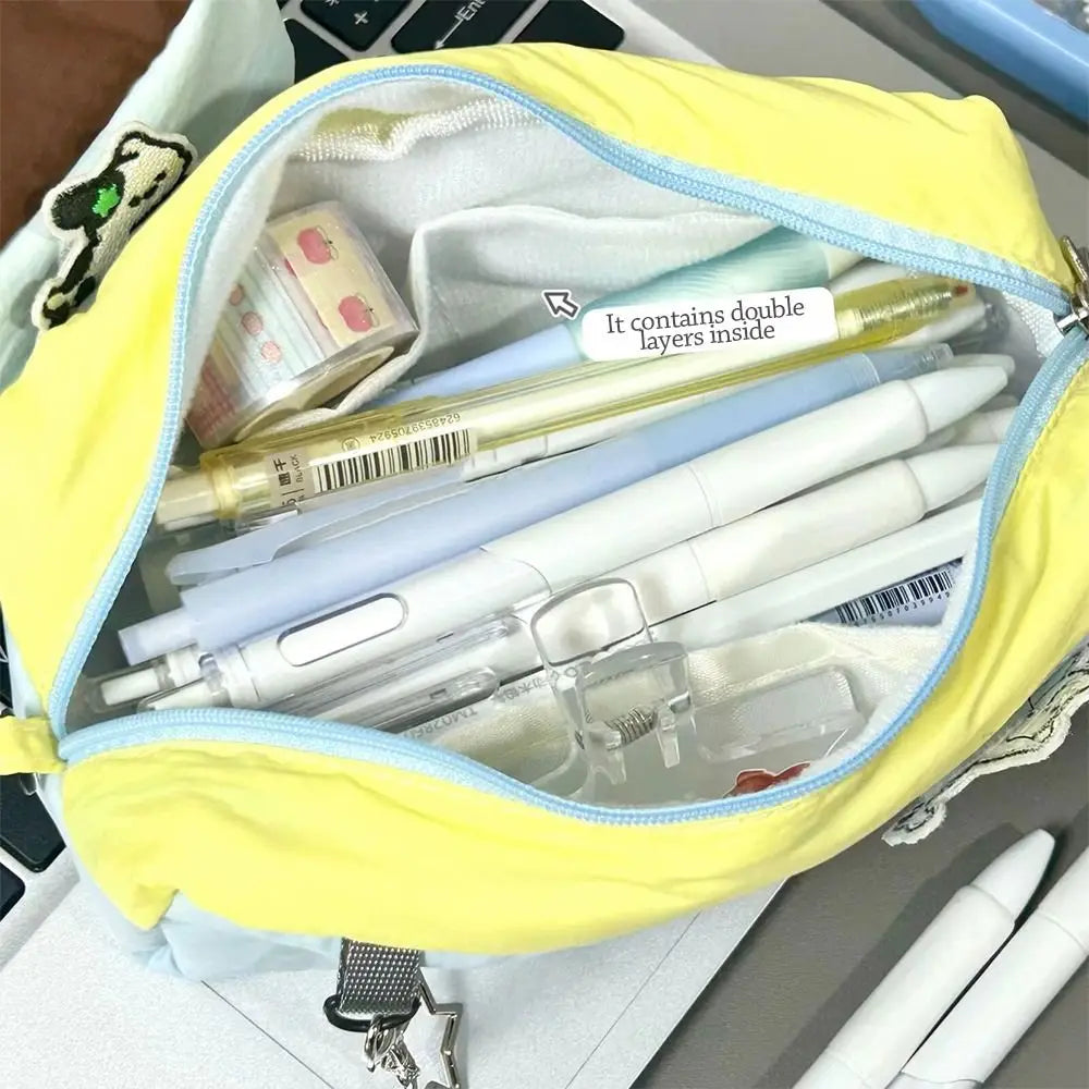 Large Capacity Cute Dog Star Pencil Case – Pen Bag Pencil Case HIP