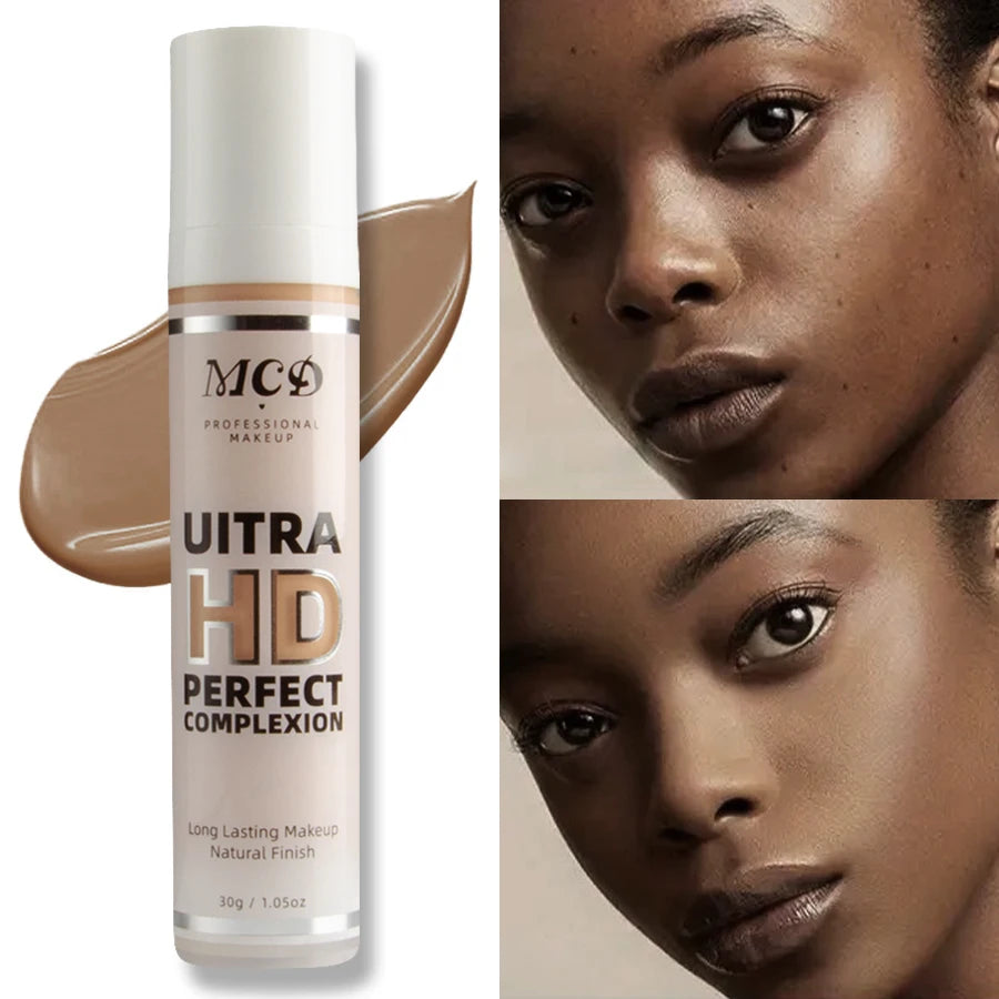 9 Shade Full Coverage Concealer Liquid Foundation Makeup High Coverage Base Makeup Cushion Foundation Cream Natural Matte HIP 08