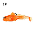 2-Pack Silicone Goby Soft Fishing Lures 9g & 12g Swimbait Soft Fishing Lure HIP 9g 1-