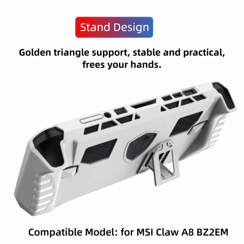 MSI Claw A8 BZ2EM TPU Case with Kickstand – Shockproof Gaming Console Case HIP